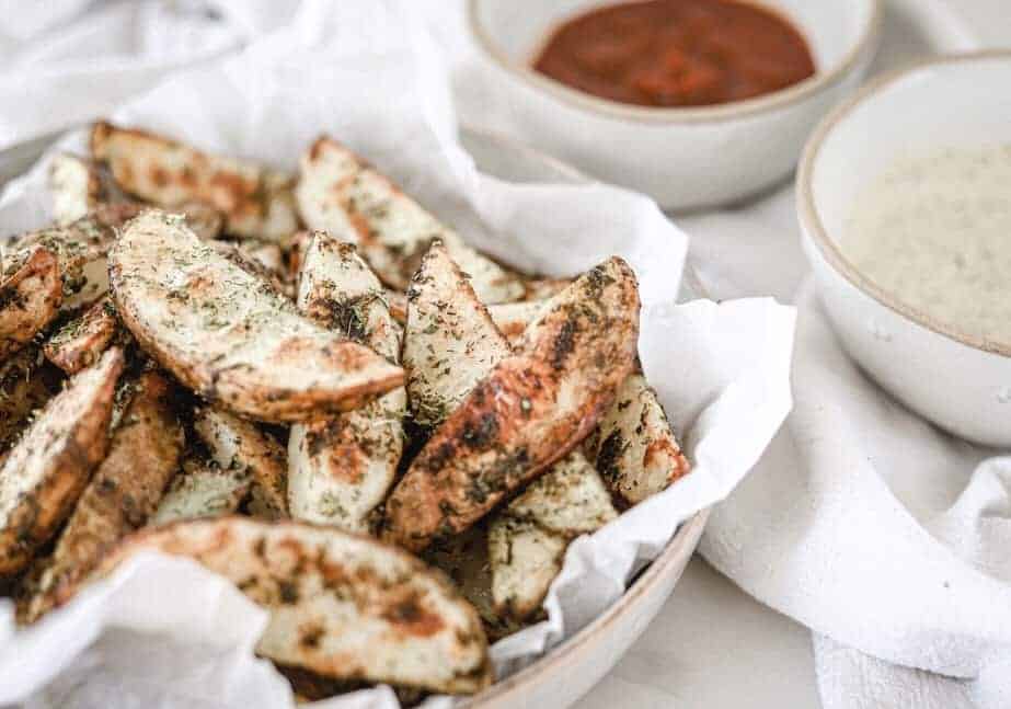 Baked Ranch Potato Wedges (Whole30)