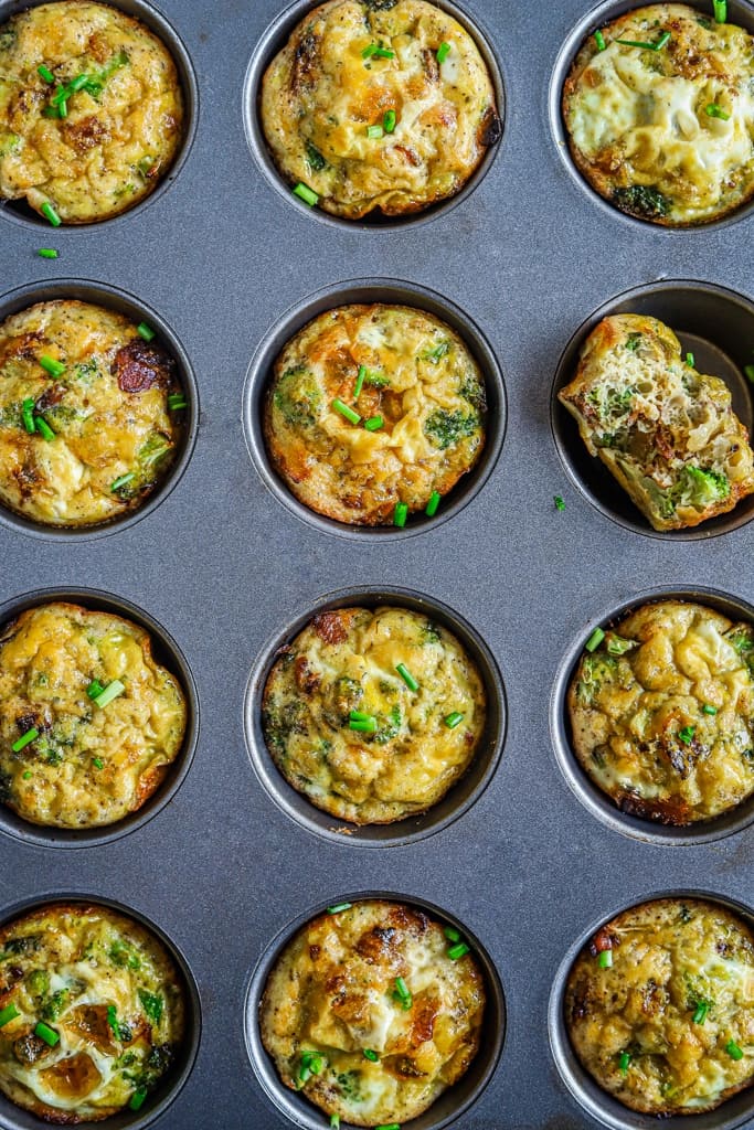  Bacon-carmelized-onion-and-broccoli-egg-bites-in-a-muffin-tin