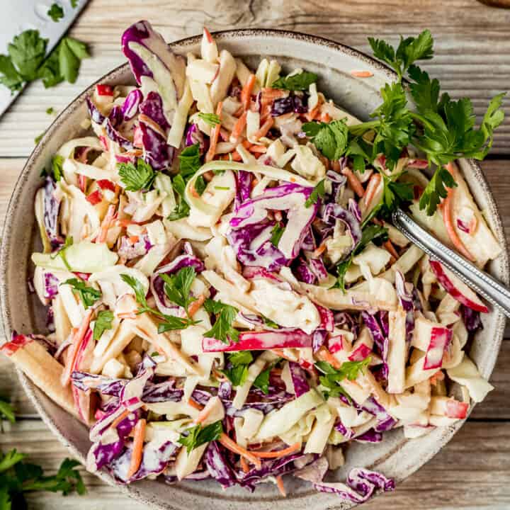 Whole30 Coleslaw The Primitive Dish