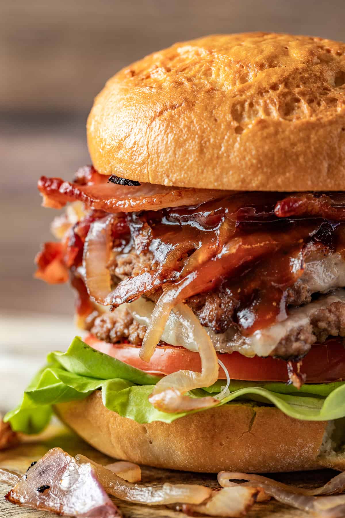 Juicy Beef and Bacon Burgers Recipe